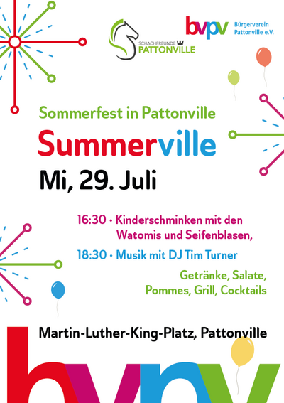 Sommerfest in Pattonville am 29.07.2026