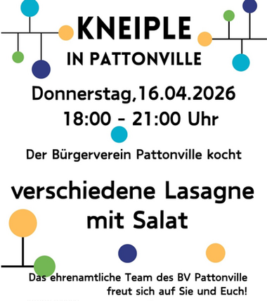 Kneiple in Pattonville am 16.04.2026